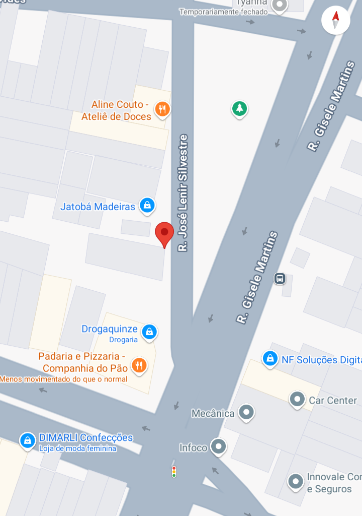 Localização da Oficina